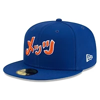 Casquette ajustée New Era x Hyperfly Royal York Mets 59FIFTY pour homme