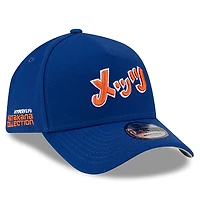 Men's New Era x Hyperfly Royal New York Mets A-Frame 9FORTY Adjustable Hat