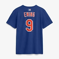 Men's Nike AJ Ewing Royal New York Mets Name & Number T-Shirt