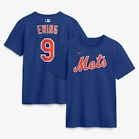T-shirt Nike AJ Ewing Royal New York Mets pour homme, avec nom et numéro