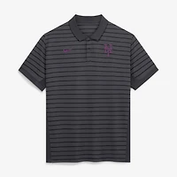 Polo Nike Authentic Collection City Connect rayé Victory Dri-FIT pour homme, anthracite/noir, New York Mets