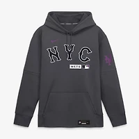Men's Nike Anthracite New York Mets Authentic Collection City Connect Therma-FIT Hoodie