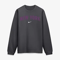 Men's Nike Anthracite New York Mets City Connect Club Sweatshirt