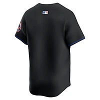 Men's Nike Black New York Mets Alternate Limited Jersey