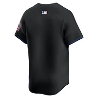 Men's Nike Black New York Mets Alternate Limited Jersey