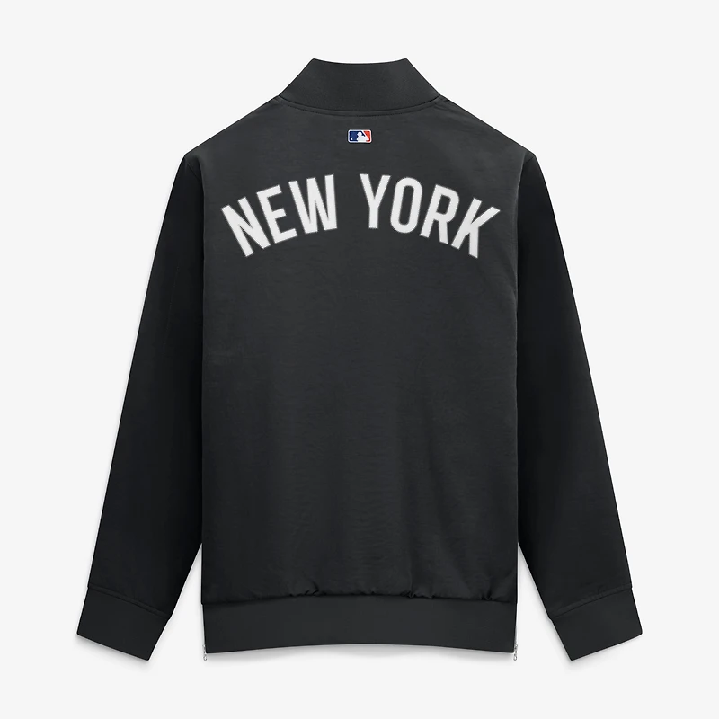Veste bomber zippée Nike Authentic Collection Dugout Relaxed pour homme, noire