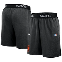 Short en tricot Nike Performance noir pour homme, collection authentique des New York Mets