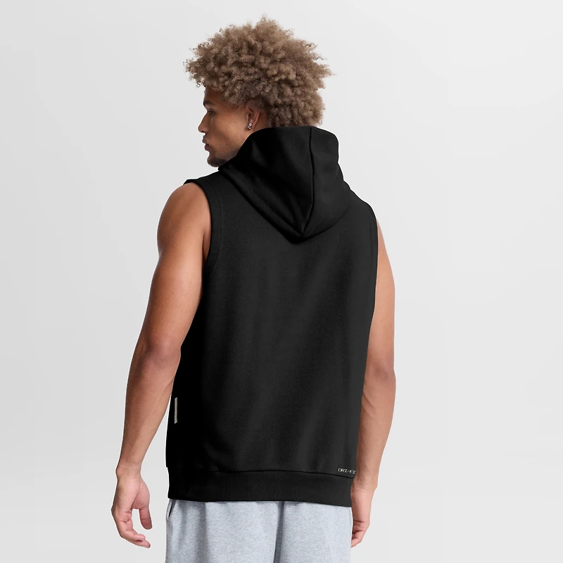 Men's Nike Black New York Mets Authentic Collection Standard Issue Dri-FIT Sleeveless Hoodie