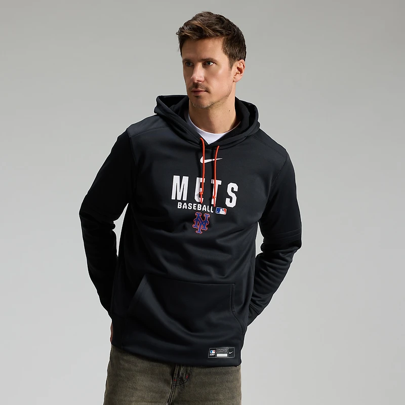 Men's Nike Royal New York Mets Authentic Collection Therma-FIT Hoodie