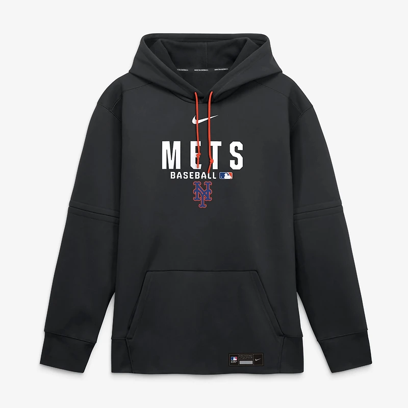 Men's Nike Royal New York Mets Authentic Collection Therma-FIT Hoodie
