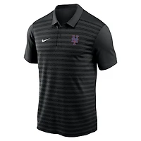 Polo Nike Authentic Collection Victory Dri-FIT noir pour homme, New York Mets