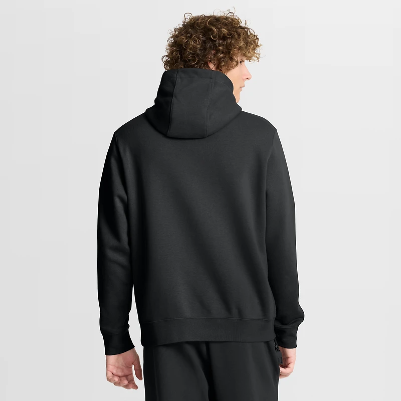 Men's Nike Black New York Mets Cooperstown Collection Logo Club Hoodie