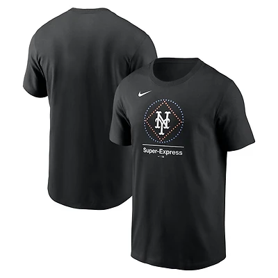 Men's Nike Black New York Mets Local Hometown T-Shirt