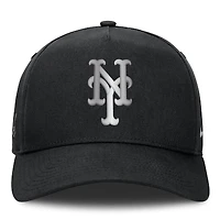 Men's Nike Black New York Mets Rise Dri-FIT A-Frame Adjustable Hat