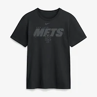 T-shirt Nike noir New York Mets Tonal Club pour homme