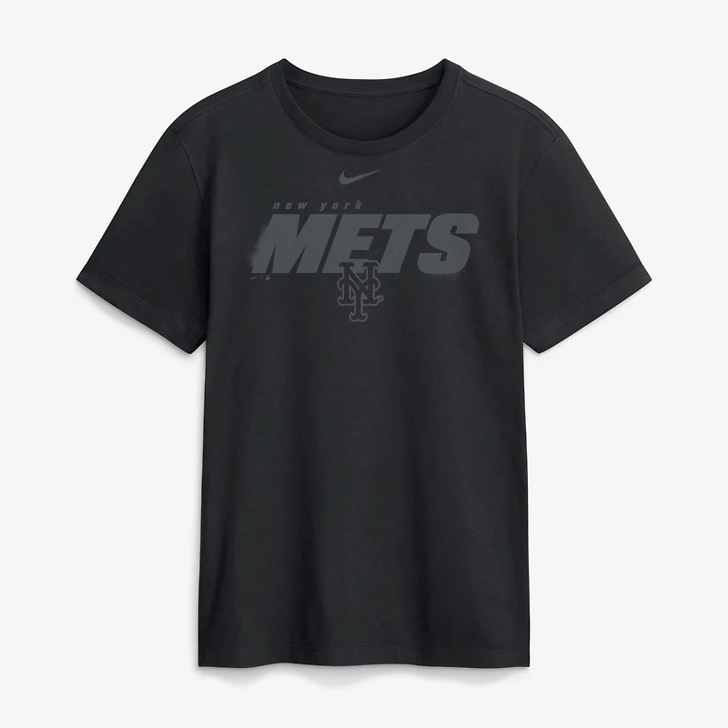 Men's Nike Black New York Mets Tonal Club T-Shirt