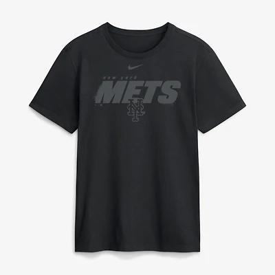 Men's Nike Black New York Mets Tonal Club T-Shirt