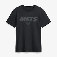 Men's Nike Black New York Mets Tonal Club T-Shirt