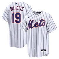 Maillot réplique domicile Nike Bo Bichette blanc des Mets de New York pour homme