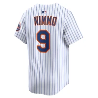 Maillot de joueur à domicile Nike Brandon Nimmo blanc New York Mets pour homme