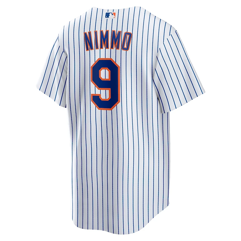 Men's Nike Brandon Nimmo White New York Mets Home Replica Jersey