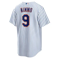 Men's Nike Brandon Nimmo White New York Mets Home Replica Jersey