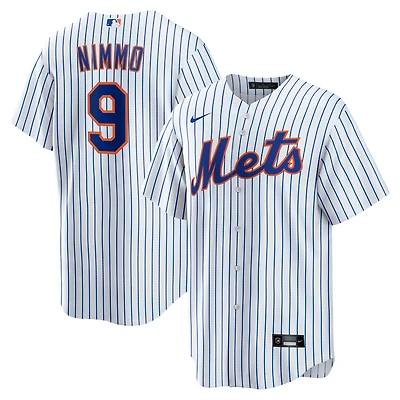 Men's Nike Brandon Nimmo White New York Mets Home Replica Jersey