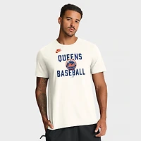 Men's Nike Cream New York Mets Cooperstown Collection ‘70s Inspired T-Shirt