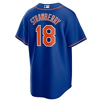 Men's Nike Darryl Strawberry Royal New York Mets Alternate Replica Player Jersey
