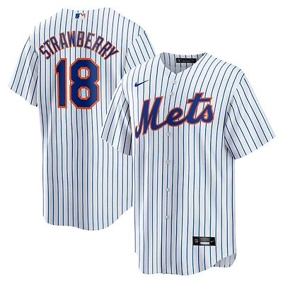 Men's Nike Darryl Strawberry White New York Mets Home Replica Retired Player Jersey