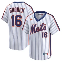 Men's Nike Dwight Gooden White New York Mets Cooperstown Collection Limited Jersey