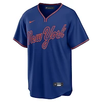 Men's Nike Francisco Lindor Royal New York Mets Alternate Replica Player Jersey