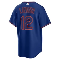 Men's Nike Francisco Lindor Royal New York Mets Alternate Replica Player Jersey