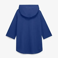 Men's Nike Gray New York Mets Authentic Collection Flux Dri-FIT Raglan 3/4-Sleeve Hooded T-Shirt