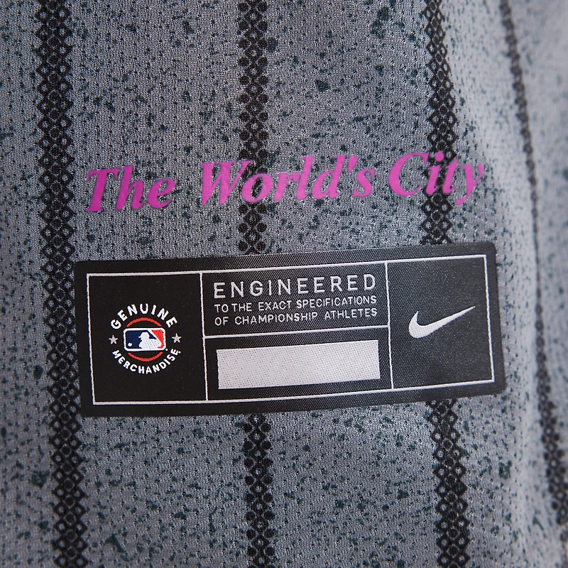 Men's Nike Gray New York Mets City Connect Limited Jersey