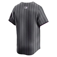 Men's Nike Gray New York Mets City Connect Limited Jersey