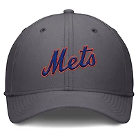 Casquette Nike Performance Flex grise New York Mets Swoosh pour homme
