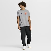Men's Nike Heather Gray New York Mets Cooperstown 2-Hit T-Shirt