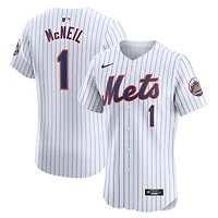 Men's Nike Jeff McNeil White New York Mets Home Elite Player Jersey
