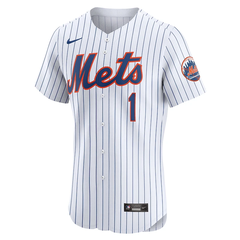 Men's Nike Jeff McNeil White New York Mets Home Elite Player Jersey