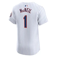 Men's Nike Jeff McNeil White New York Mets Home Elite Player Jersey