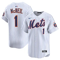 Maillot de joueur alternatif Nike Jeff McNeil blanc New York Mets pour homme