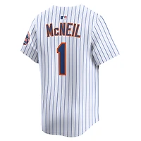 Maillot de joueur alternatif Nike Jeff McNeil blanc New York Mets pour homme