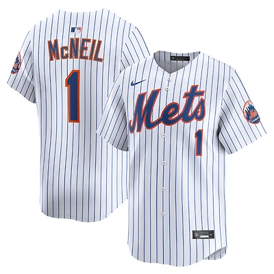 Men's Nike Jeff McNeil White New York Mets Home Limited Player Jersey
