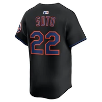 Maillot de joueur alternatif Nike Juan Soto noir New York Mets pour homme