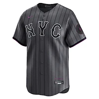 Men's Nike Juan Soto Gray New York Mets City Connect Limited Jersey