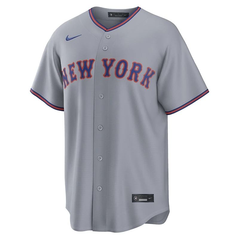 Maillot réplique Nike Juan Soto gris New York Mets pour homme