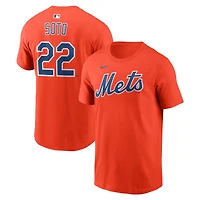 T-shirt Nike Juan Soto Royal New York Mets pour homme, avec nom et numéro