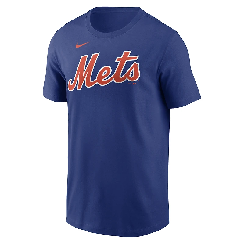 Men's Nike Juan Soto Royal New York Mets Name & Number T-Shirt