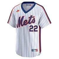 Men's Nike Juan Soto White New York Mets Cooperstown Collection Limited 40th Anniversary Jersey